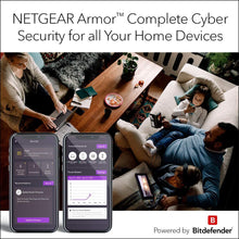 Load image into Gallery viewer, NETGEAR Nighthawk Smart WiFi Router (RS400) - AC2300 Wireless Speed (up to 2300 Mbps) | Up to 2000 sq ft Coverage &amp; 35 Devices | 4 x 1G Ethernet and 2 USB Ports | Includes 3 Years of Armor Security
