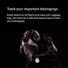 Load image into Gallery viewer, Belkin Apple AirTag Secure Holders with Key Ring - Durable, Scratch-Resistant Case with Open Face &amp; Raised Edges

