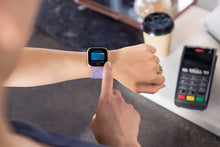 Load image into Gallery viewer, Fitbit Versa Special Edition Smartwatch with Woven Band - Lavender / Rose Gold (Renewed)

