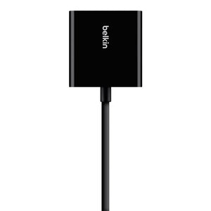 Belkin HDMI to VGA Adapter Kit, Compatible with Apple TV 4thGen and Other Generations, Amazon Fire TV, Google Chromecast, Chromebooks, Intel Compute Stick and Other HDMI devices (B2B137-BLK)