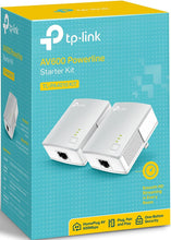 Load image into Gallery viewer, TP-LINK TL-PA4010KIT AV600 Nano Powerline Adapter Starter Kit, up to 500Mbps(Renewed)

