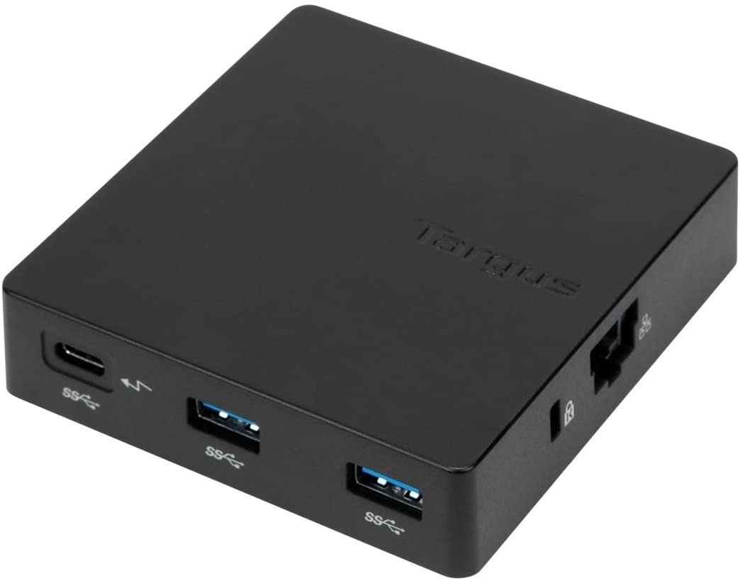 BLK USB-C Travel Dock W/PWR (Renewed)