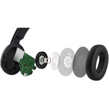 Load image into Gallery viewer, Nokia Comm Band Pro Over Ear Wireless Noise Canceling Headphones with Adjustable Headset and Boom Microphone for Gaming, Music, Videos, and Conversation in Black
