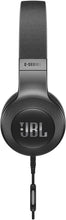 Load image into Gallery viewer, JBL JBLE35BLK On-Ear Headphones with Mic - Black
