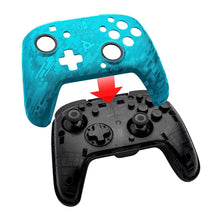 Load image into Gallery viewer, PDP REMATCH Enhanced Wireless Licensed Nintendo Switch Pro Controller, Switch Lite/OLED Compatible, Customizable Buttons/Joysticks, Motion Sensing (Blue Camo)
