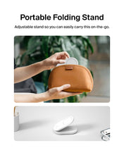 Load image into Gallery viewer, Belkin 3-in-1 MagSafe-Compatible iPhone Charger 15W, Foldable Magnetic Qi2-Certified Wireless Charging Station for iPhone 16, Apple Watch Series 10, AirPods 4, and More
