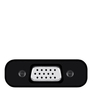 Belkin HDMI to VGA Adapter Kit, Compatible with Apple TV 4thGen and Other Generations, Amazon Fire TV, Google Chromecast, Chromebooks, Intel Compute Stick and Other HDMI devices (B2B137-BLK)