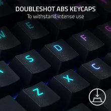 Load image into Gallery viewer, Razer BlackWidow V4 Mechanical Gaming Keyboard: Green Switches Tactile &amp; Clicky - Chroma RGB - 6 Dedicated Macro Keys - Magnetic Wrist Rest - Doubleshot ABS Keycaps - Multi-Function Roller &amp;Media Keys
