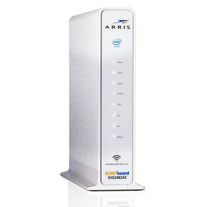 ARRIS Surfboard (24x8) Docsis 3.0 Cable Modem Plus AC1750 Dual Band Wi-Fi Router and Xfinity Telephone