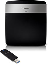 Load image into Gallery viewer, Linksys E2500-Ew Dual-Band Wifi-N 300 Mbps Wireless Router + 4-Port Switch
