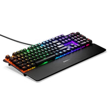 Load image into Gallery viewer, SteelSeries Apex 7 Mechanical Gaming Keyboard – OLED Smart Display – USB Passthrough and Media Controls – Tactile and Clicky – RGB Backlit (Blue Switch)
