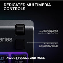 Load image into Gallery viewer, SteelSeries Apex 3 TKL RGB Gaming Keyboard – Tenkeyless Compact Form Factor - 8-Zone RGB Illumination – IP32 Water &amp; Dust Resistant – Whisper Quiet Gaming Switch – Gaming Grade Anti-Ghosting,Black
