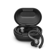 Load image into Gallery viewer, JLab JBuds Air Sport True Wireless Bluetooth Earbuds + Charging Case, Black, IP66 Sweat Resistance, Class 1 Bluetooth 5.0 Connection, 3 EQ Sound Settings Signature, Balanced, Bass Boost
