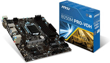 Load image into Gallery viewer, MSI Gaming Intel B250 LGA 1151 DDR4 HDMI VR Ready ATX Motherboard

