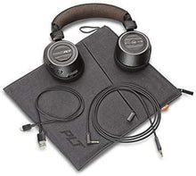 Load image into Gallery viewer, Plantronics Wireless Noise Cancelling Backbeat, Headphones, Black and Tan, Pro 2 (Renewed)
