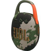 Load image into Gallery viewer, JBL Clip 5 Ultra-Portable, Waterproof and Dustproof Bluetooth Speaker, Big Pro Sound with Punchy bass, Integrated Carabiner, Up to 12 Hours of Play (Renewed)
