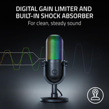 Load image into Gallery viewer, Razer Seiren V3 Chroma RGB USB Microphone: Stream &amp; Game Reactive Lighting
