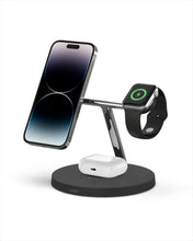 Load image into Gallery viewer, Belkin MagSafe Charger Compatible 3-in-1 Wireless Charging Stand
