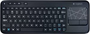 Logitech Wireless K400R 79 Key Slim Keyboard w/3.5" Touchpad & Nano Transceiver