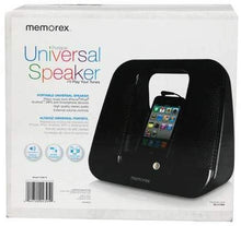 Load image into Gallery viewer, Memorex Universal Black Portable Speaker
