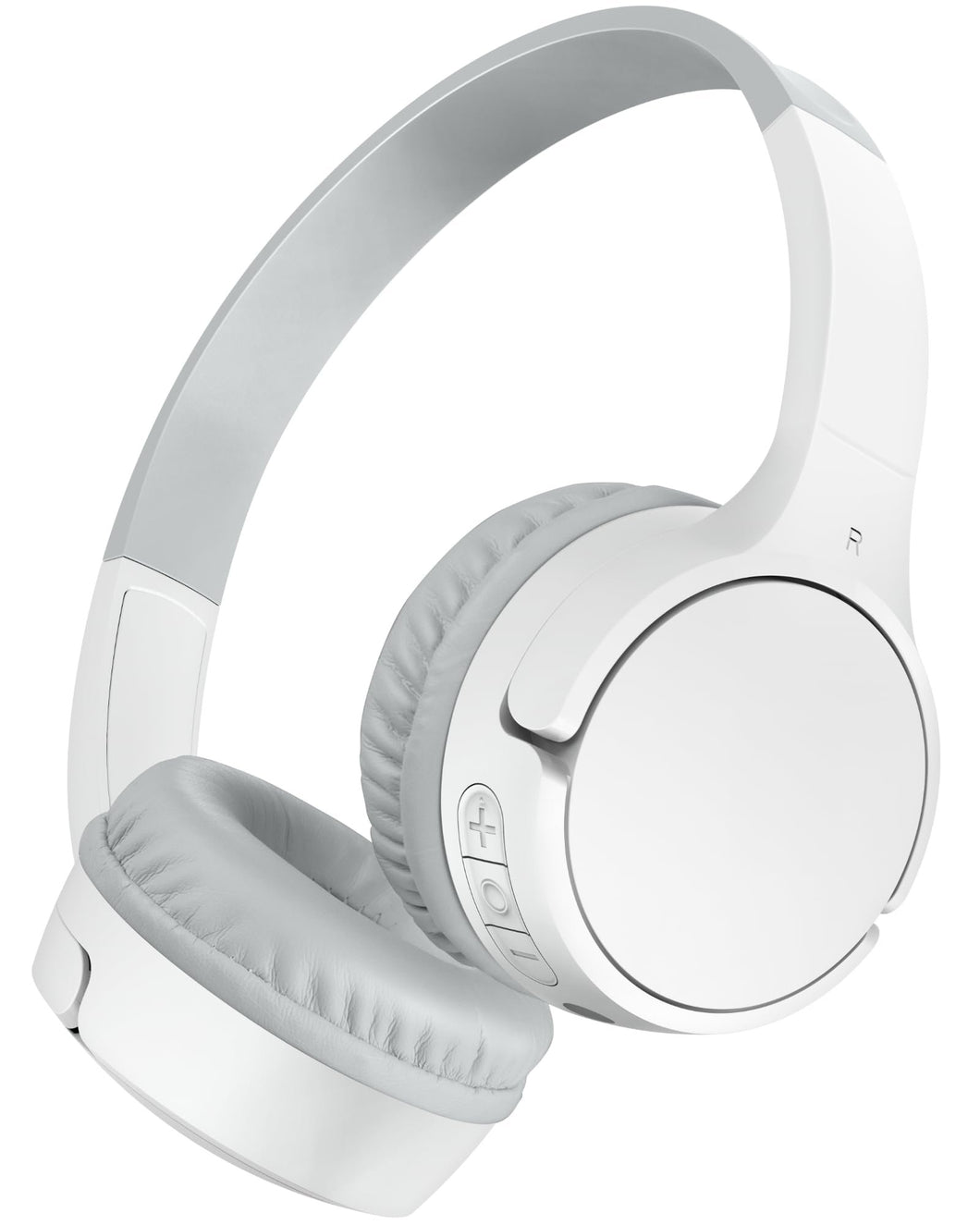 Belkin SoundForm Mini Wireless Closed-Back On-Ear Headphones for Kids - White
