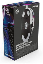 Load image into Gallery viewer, SteelSeries Prime Neo Noir - FPS Gaming Mouse – 18,000 CPI TrueMove Pro Optical Sensor – 5 Programmable Buttons – Magnetic Optical Switches – Brilliant Prism RGB Lighting
