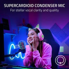 Load image into Gallery viewer, Razer Seiren V3 Chroma RGB USB Microphone: Stream &amp; Game Reactive Lighting
