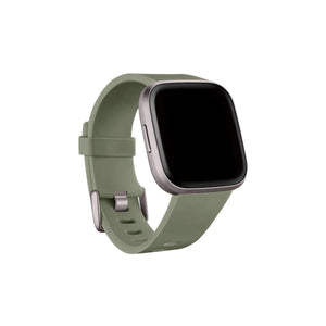 Fitbit Versa Family Accessory Band, Official Fitbit Product, Classic, Olive, Large