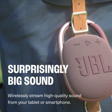 Load image into Gallery viewer, Jbl Clip 4 Bluetooth Outdoor Battery Powered Clip On,Freestanding Renewed speakers

