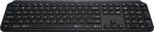 Load image into Gallery viewer, Logitech MX Keys Advanced Wireless Illuminated Keyboard, Tactile Responsive Typing, Backlighting, Bluetooth, USB-C, Apple macOS, Microsoft Windows, Linux, iOS, Android, Metal Build (Black)

