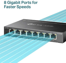 Load image into Gallery viewer, TP-Link TL-SG108E 8-Port Gigabit Easy Smart Switch (TL-SG108E)
