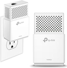 Load image into Gallery viewer, TP-Link AV1000 Powerline Ethernet Adapter - Gigabit Port, Plug&amp;Play, Power Saving, Ethernet Over Power, Expand Home Network with Stable Connections, Ideal for Smart TV, Online Gaming (TL-PA7010 KIT)
