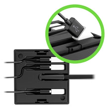 Load image into Gallery viewer, Belkin Power Strip Surge Protector - 4 Multiple Outlets &amp; 4 USB Charger Ports, Cube Outlet Extender for MacBook, iPhone 11/12 Pro Max, Galaxy S20+/Note 20 Ultra, Home, Office, Travel &amp; Desktop - Black
