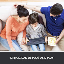 Load image into Gallery viewer, Logitech - Keyboard with Touchpad Logitech K400 Plus Black

