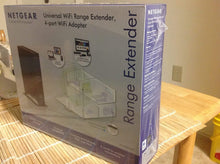 Load image into Gallery viewer, Netgear WN2000RPT-111NAS N300 WiFi Range Extender, Black (Renewed)
