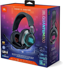 Load image into Gallery viewer, JBL Quantum 800 - Wireless Over-Ear Performance Gaming Headset with Active Noise Cancelling and Bluetooth 5.0 - Black
