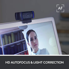 Load image into Gallery viewer, Logitech HD Pro Webcam C920, 1080p Widescreen Video Calling and Recording-(Renewed)
