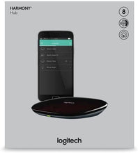 Load image into Gallery viewer, Logitech 915-000238 Harmony Home Hub for Smartphone Control of 8 Home Entertainment and Automation Devices (Renewed)
