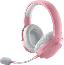 Load image into Gallery viewer, Razer Barracuda X Wireless Gaming &amp; Mobile Headset (PC, Playstation, Switch, Android, iOS): 2022 Model - 2.4GHz Wireless + Bluetooth - Lightweight 250g - 40mm Drivers - Quartz Pink (Renewed)
