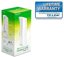 Load image into Gallery viewer, TP-Link Long Range Outdoor Wifi Transmitter CPE510  – 5GHz, 300Mbps, High Gain Mimo Antenna, 15km+ Point to Point Wireless Transmission (Renewed)
