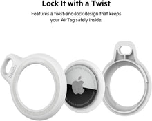 Load image into Gallery viewer, Belkin AirTag Case Keychain with Reflector MSC003bt
