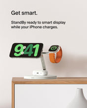 Load image into Gallery viewer, Belkin MagSafe Charger Compatible 3-in-1 Wireless Charging Stand
