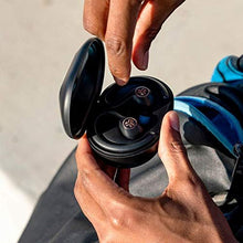 Load image into Gallery viewer, JLab JBuds Air Sport True Wireless Bluetooth Earbuds + Charging Case, Black, IP66 Sweat Resistance, Class 1 Bluetooth 5.0 Connection, 3 EQ Sound Settings Signature, Balanced, Bass Boost
