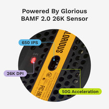 Load image into Gallery viewer, GLORIOUS Gaming - PC Gaming Mouse with Honeycomb Design, Programmable Buttons, RGB Lighting &amp; PTFE Skates
