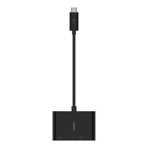Belkin AVC001BTBK interface hub USB 3.2 Gen 1 (3.1 Gen 1) Type-C Black