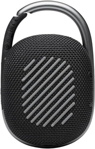 JBL Clip 4 - Portable Bluetooth speaker with a built-in battery, IP67 waterproof and dustproof, Compact size and great sound. - Black