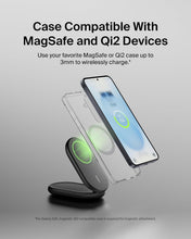 Load image into Gallery viewer, Belkin Magnetic Foldable Wireless Charging Stand 15W - MagSafe-Compatible Qi2-Certified Charger, Wireless Charging Stand for iPhone 16, Galaxy S25, &amp; More
