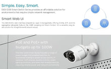 Load image into Gallery viewer, D-Link Ethernet Switch, 5 Port Easy Smart Managed Gigabit
