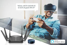 Load image into Gallery viewer, D-Link WiFi Router AC3000 Mesh Smart Internet Network Compatible with Alexa &amp; Google Assistant, MU-MIMO Tri Band Gigabit Gaming Mesh (DIR-3040-US) (Renewed)
