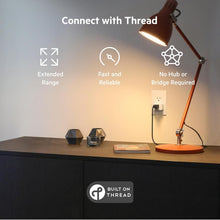 Load image into Gallery viewer, Wemo Smart Plug with Thread - Smart Outlet for Apple HomeKit - Smart Home Products, Smart Home Lighting, Smart Home Gadgets - Homekit Smart Plug - Tech Gifts - Works W/ Apple iPhone, Easy NFC Set Up
